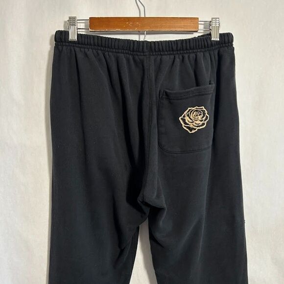 YoungLA The Immortal Joggers M STYLE #233 Black Pockets Cuffed Sweatpants - Picture 5 of 12